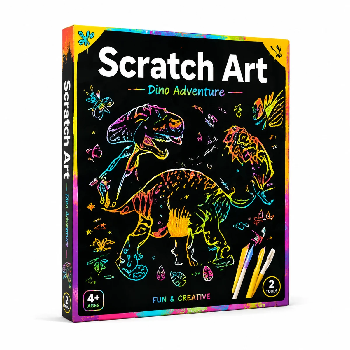 Unicorn Scratch Book