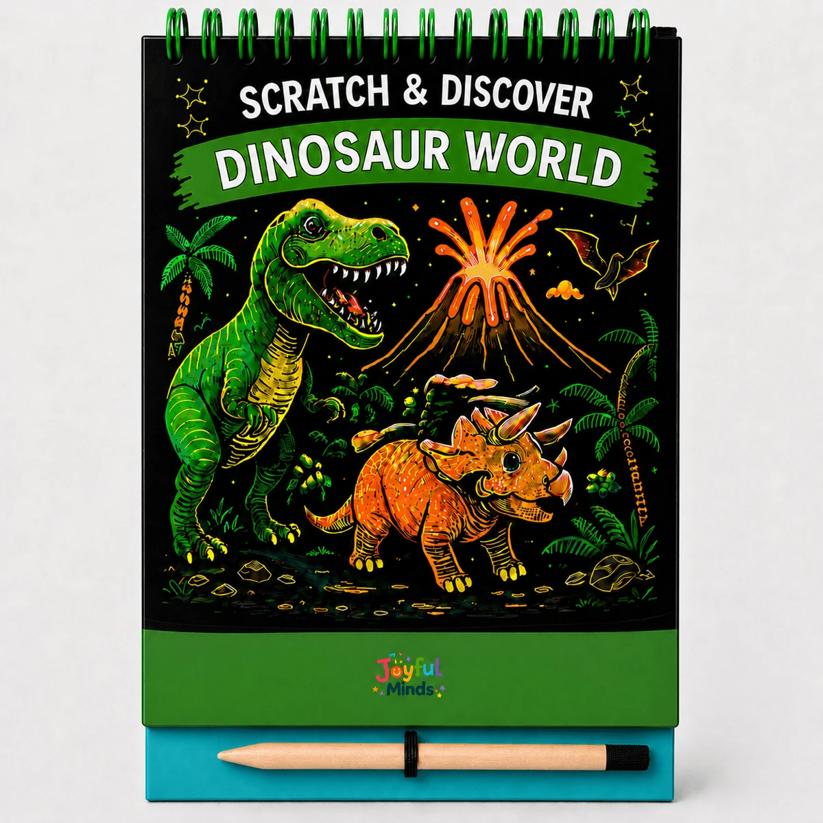 Dinosaur World Scratch and Discover Book