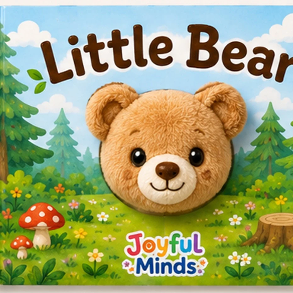 Little Bear plush board book