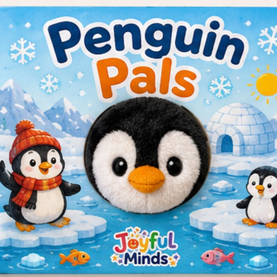 Penguin Pals plush board book