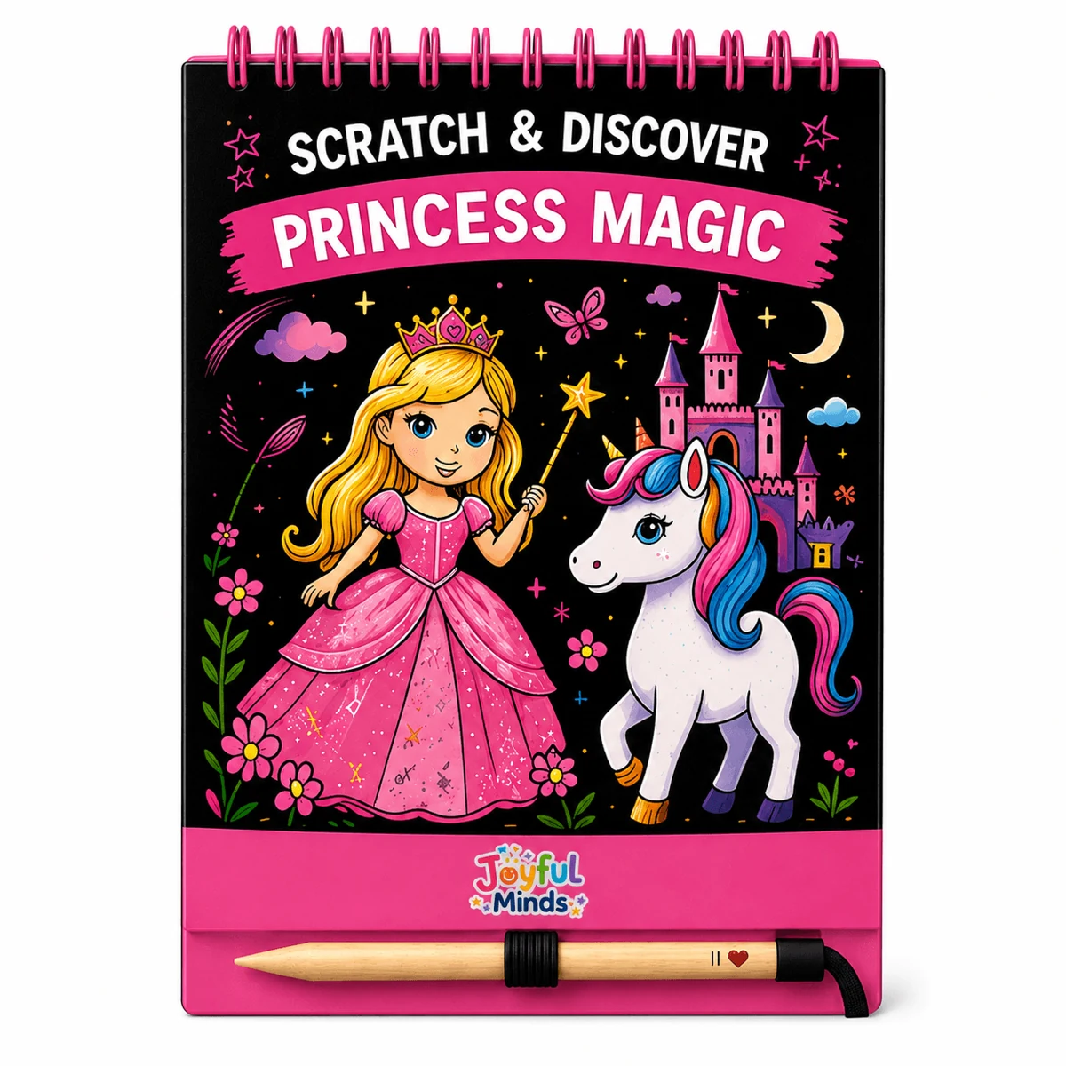 Princess Magic Scratch and Discover Book